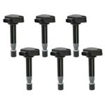 Ignition Coil Pack Set of 6Pcs Replacement for Honda Accord Odyssey Pilot Acura CL MDX 3.0L 3.2L 3.5L V6 Replaces# 30520P8EA01, 30520P8FA01, 30520RCAA02