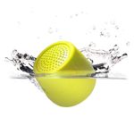 Lexon Mino X Floating Bluetooth Speaker, IPX7 Water Resistant, Rechargeable & Pairable - Acid Yellow