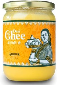 Ghee Mantequilla Clarificada 400g de Amma Authentic Foods ® - Mantequilla Ghee Apto para Keto y Paleo, Ghee Butter