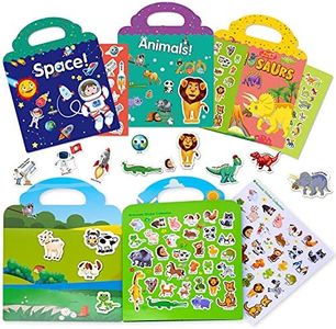 Jocossol Toys for Boys Girls Age 2 3 4, Sticker Book for 1-4 Year Old Children Boys Preschool Educational Learning Toys for 2-5 Years Old Kids Girl Birthday Present Age 3 4 5 Girl Gifts