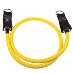 GoFit Resistance Power Tubes, Yellow, 70 lbs. – Resistance Training Workout