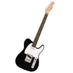 Squier by Fender Debut Telecaster Electric Guitar, Perfect for Beginners with Free Virtual Lessons, Easy-to-play Neck and Body, Black