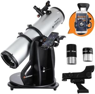 Celestron – StarSense Explorer 150mm Tabletop Dobsonian Smartphone App-Enabled Telescope – Works with StarSense App to Help You Find Nebulae, Planets & More – iPhone/Android Compatible