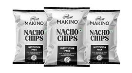 Makino - Nacho Chips Jalapeno Flavour 200 Gram | Tortilla | Healthy | Tasty Savoury Snack | Delicious Nacho Chips | Low Calorie - Pack Of 3