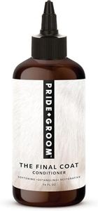 Pride and Groom The Final Coat Dog Conditioner – Formulated with All Natural Ingredients to Untangle and Nourish Any Coat for Improved Manageability and Long Lasting Shine – 16oz
