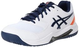 ASICS Mens Gel-Dedicate 8 White/Blue Expanse Tennis Shoe - 9 UK (1041A408.102)