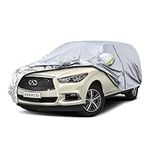 Koukou SUV Car Cover Custom Fit Infiniti QX60 from 2013 to 2023, Waterproof All Weather for Automobiles, Sun Rain Dust Snow Protection. (Ships from US Warehouse, Arrive Within 3-7 Days)