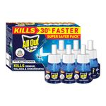 All Out Ultra Mosquito Repellant Refill Faster Action (45 mL each) Pack of 6