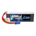 Zeee 6S Lipo Battery 22.2V 100C 5200mAh Soft Case Battery with EC5 Connector for RC Car Truck Airplane Helicopter Quadcopter Boat