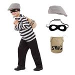 Fun Shack Robber Costume Kids, Kids Robber Costume, Thief Costume, Burglar Costume, Costume Voleur, M