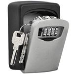 Nestling® High Security Police Safe Wall Key Box with 4 Digit Keys Combination Lock Store Keys