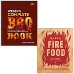 Weber's Complete BBQ Book By Jamie Purviance & Fire Food The Ultimate BBQ Cookbook By Christian Stevenson 2 Books Collection Set