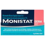 Monistat Vaginal Derm Cream - 15g - Fast Effective Relief of Vaginal Yeast Infections