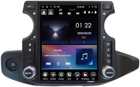 LINKSWELL Android 12.1″ Radio for Jeep 2018-2022 Wrangler/Gladiator Touch Screen T-Style Replacement 4GB RAM+64GB ROM AM/FM/RCA/SWC/USB/Bluetooth/WiFi/Car Stereo