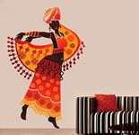 Decals Design 'Beautiful Arabian Dancer' Wall Sticker (PVC Vinyl, 70 cm x 50 cm)