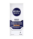 NIVEA MEN Sensitive Skin Face Moisturizer with SPF 15, 75mL