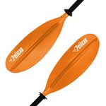 Pelican Aluminum Kayak Paddles 87-Inch / 220cm for Kayaking Boating - Tough & Lightweight 3 Colors, Black, Lime and Orange (PS1967-00)