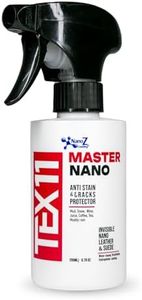 Nano Leather and Suede Hydrophobic Spray, Water and Stain Repellent, Waterproofing for Boots, Car Seats, Furniture, Jackets, Shoes, Bags and More (6.76 fl.oz)