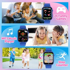 YEDASAH Kids Smart Watch – Touchscreen GPS Tracker for Children