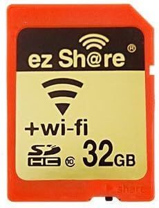 Tarjeta de memoria SD WiFi de 32 GB, clase 10, 2ª generación Ez Share