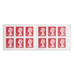 12 x 1st Class Standard Self Adhesive Postage Stamps