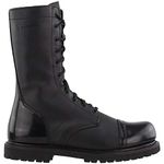 Bates Men's 11" Paratrooper Side Zip Boot, Black, 8.5