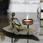 Discount ARA Iron Antique Boat Tealight Candle Holder Stand