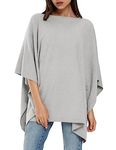 Womens Pullover Poncho Sweater Cashmere Feel Shawl Loose Fitting Ponchos Wraps Gifts for women