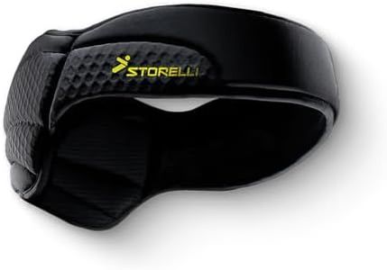 Storelli ExoShield Head Guard Classic | Sports Headband | Protective Soccer Headgear | Black | Size 4