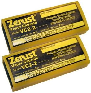 Zerust VC2-2 NoRust Vapor Capsule - Pack of 2 - Made in USA