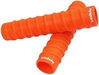 Ayaport Kayak Paddle Grips Non-Slip Silicone Wraps Blister Prevention Kayaking Accessories for Take-Apart Paddle (Orange)