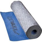 QuietWalk Plus Laminate & Wood Flooring Underlayment (Float, Glue, or Nail) with Vapor Barrier- Sound Reduction, Compression Resistant, Moisture Protection 3'Wx33'4”L Roll (Covers 100 sq ft) QW100PLUS