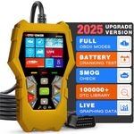 MOTOPOWER MP69040 Car OBD2 Scanner Code Reader Engine Fault Code Reader Scanner CAN Diagnostic Scan Tool for All OBD II Protocol Cars - Yellow