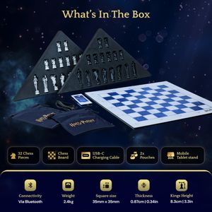 Harry Potter Electronic Chess Set – Interactive Game for Kids & Adults