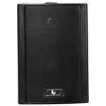 kh 2-Way Wall Mounted Speaker Column 4 Inch Woofer & 2 Inch Tweeter, 16W RMS / 24W Max, 8 Ohm Multimedia Audio System, 100V Line Compatible, Adjustable Movable Design for Studio, Hall, Conference Room