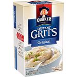 Quaker Grits Instant Original, 12-Count, Single Pack (12 Oz)