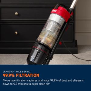 Vax Mach Air Upright Vacuum Cleaner – Lightweight, Red