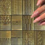 12 Sheets Gold Nail Stickers Decals Gold Line Nail Decals for Nail Art Nail Art Stickers 3D Self Adhesive Metal Stripe Wave Nail Sticker Nail Designs Nail Art Supplies for Women Manicure Decorations