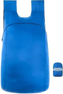 Nanobag Daypack - Ultralight 16L Foldable Travel & Hiking Backpack, Reusable, Packable, Collapsible Bag for Men & Women