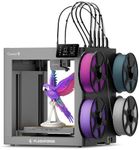 FLASHFORGE Creator 5 4-Toolhead Changer 3D Printer, Multi-Color & Multi-Material Printing, Near-Zero Waste System, 7s FlashSwap, Clean Support Removal, CoreXY 600mm/s Auto Calibration FDM 3D Printer