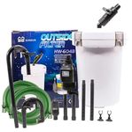 GREENFIN AQUA COMPLETE AQUA PRODUCTS HW 604-B External Canister Filter Nano Aquarium Filter Fish Tank 800l/h Pump