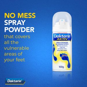 Daktarin Antifungal Spray Powder 100g