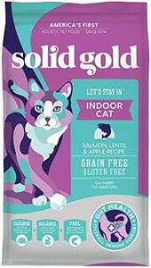 Solid Gold Dry Cat Food - Options for High Protein, Sensitive Stomach, Indoor, and More