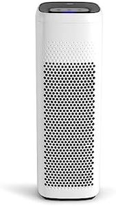 Livoo DOM407 Purificateur d'Air | 5 Niveaux de Filtration, Charbon Actif, Filtre HEPA 13, Ioniseur, Filtre UV et Photocalytique | Surface jusqu'à 24 m² | Mode Silencieux