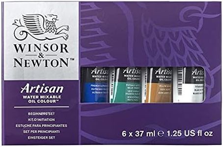 Winsor & Newton Artisan Water Mixable Oil Colour Beginners Set, Multicolor