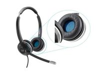 Cisco Headset 520 Series & 530 Series Replacement Ear Cushions (8 Pieces) - Spare – Black, 2-Year Limited Liability (CP-HS-W-5EC8=)