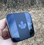 eVerHITCH Canada Metal Flag Hitch Cover Plug (Fits 2" Receiver, Black)