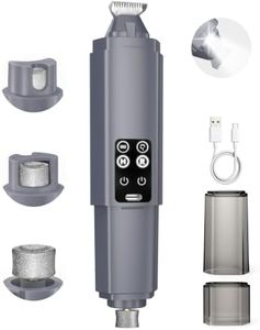 Felixora Dog Nail Grinder Quiet, 2-in-1 Paw Trimmer with Light for Dogs