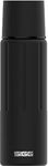 SIGG - Insulated Water Bottle - Thermo Flask Gemstone IBT Obsidian - With Cup - Leakproof - Lightweight - BPA Free - 18/8 Stainless Steel - Obsidian - 0.5L