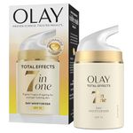 Olay Total Effects 7-In-1 Anti-Ageing Moisturiser With Spf15, Niacinamide, Vitamin C And E, 50 Ml
